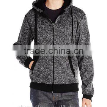 Mens 80 Cotton,20 Polyester Popular Heather Hoodies Supplier photo-2