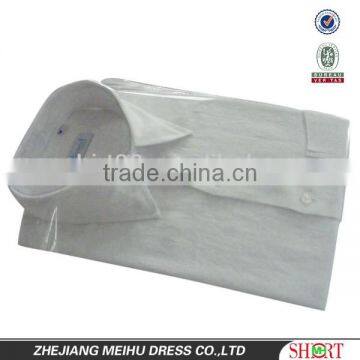 2016 Men's Pure White Linen Shirt photo-2