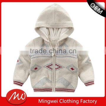 2017 cheap china knitted hoodies coat sweaters for new born baby