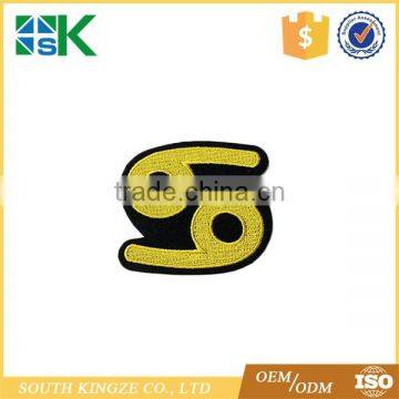 12 Constellation Badge Embroidery Patch Gold Badge Patch Retro Constellation Patch photo-5