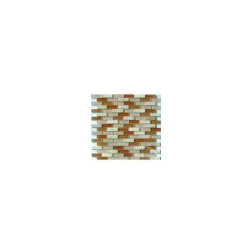 Hotel Wall Building Material-Glass Stone Wall Mosaic Tile