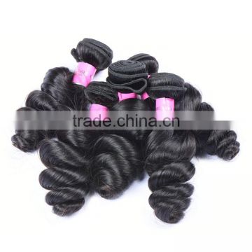 8A Grade Unprocessed Peruvian Loose Wave Hair Peruvian Human Hair