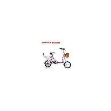 Durable Steel Ladies Electric Bicycle / E Bike For Women , Environmentally Friendly