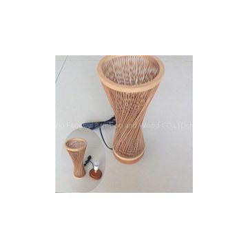 bamboo lamp holder