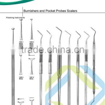 56 Periodontal Curettes and Filling instruments