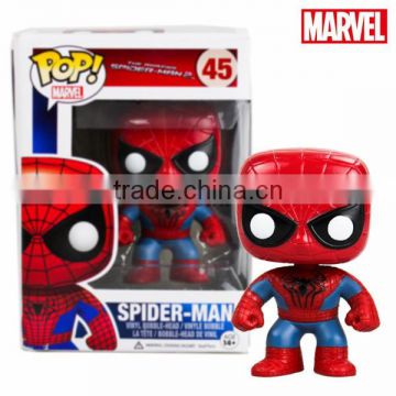 The Amazing Spider-Man2 Marvel pop, Spider-man action figure dolls,Spider-man PVC MINI Marvel pop