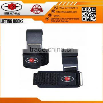 Weight Lifting Training Gym Hook Grips Straps Gloves Wrist Support Lift photo-5