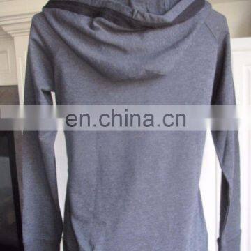 Hoddie Women's Half Zip Grey Pullover-customise Hoddie Sweatshirt-casual Wear Hoddie photo-4