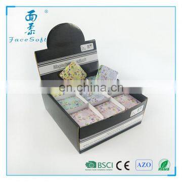 AZO Dyes Eco-friendly Terry Fabric Super Magic Compressed Facecloth Mini Towel in Display Box Packs photo-3