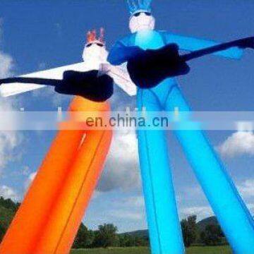 guitarists inflatable air dancer for music show