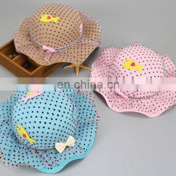 Custom high quality straw hat for children