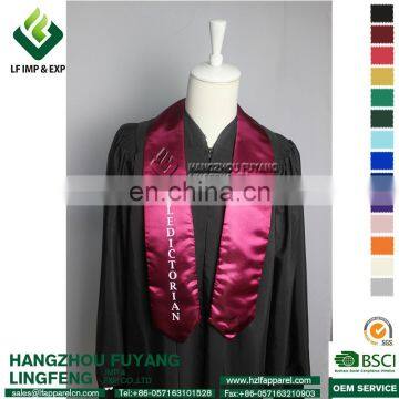 Printed Plain Graduation Stoles And Shawls,wholesale stoles