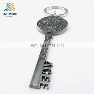 Wholesale Zinc Alloy Custom Round Shape Metal Keychain photo-2