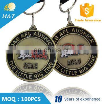 Heat Transfer Printing Custom Brass Die Struck Medal photo-3