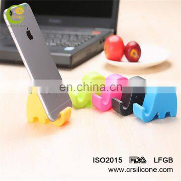 Fashion Cartoon Elephant Silicone Tablet Computer Holder &PPC Mobile Phone Holder/Stents