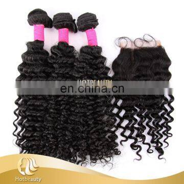 Raw Unprocessed Virgin Water Wet And Wavy Brazilian Curly Hair