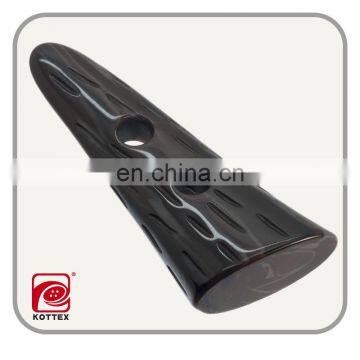 Custom Plastic Toggle Button, Leather Horn Toggle Button