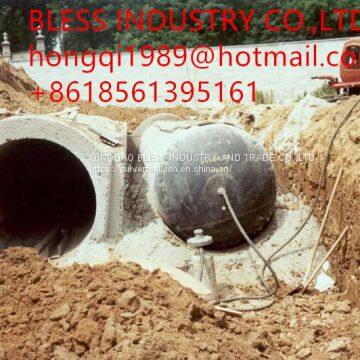 Inflatable Balloon for Culvert Projects with 600mm, 900mm, 1200mm and 1500mm Diameter