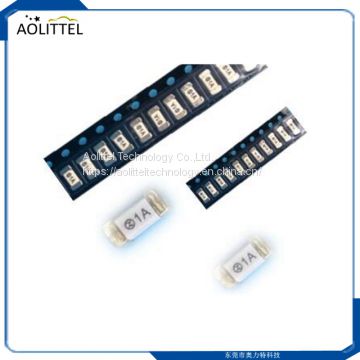 CQ24LF 001 6.1x2.6mm Fast Acting SMD Fuse 2410 350V 1A With Silver Plating Interrupting Capacity 100A