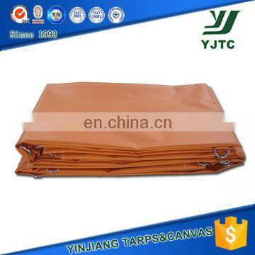 10M X 12M 480g/m2 orange/black D-tarpaulin