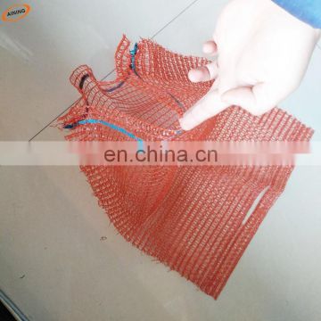 Plastic Vegetable Pack Raschel Mesh Bag