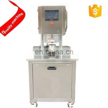 New design automatic vacuum nitrogen tin can sealing machine