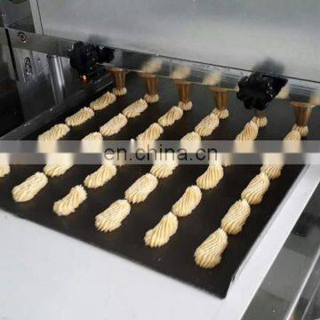 Home Cookie Making Machine Golden Puff Biscuit Moulding Machine