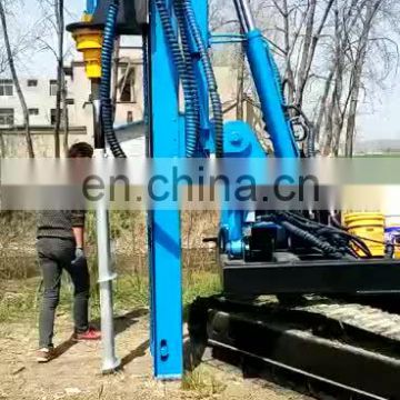 Hydraulic mini sheet solar pile driver price