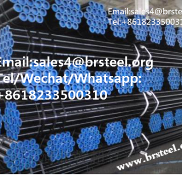 Seamless steel pipe for pipeline transportation systems and petroleum and natural gas industrials