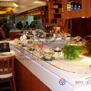 stainless steel frame Sushi conveyor belt system manufacturer