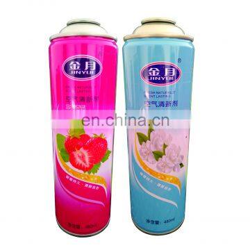 Empty aerosol can, air freshener tin can