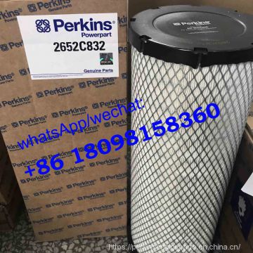 P532503 P532504 2652C831/2652C832 Perkins Air Filter for engine 1106C-E66 /FG Wilson generator parts 1306