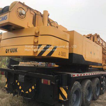 USED XCMG 100TON CHINESE BRAND TRUCK CRANE photo-3