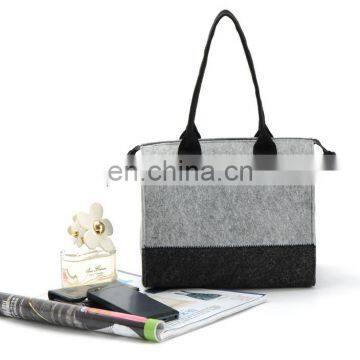 big space eco friendly felt shopping messenger bag women handbag