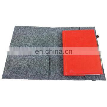 Color Custom A4 A5 A6 Felt Notebook Cover for Calendar Notebook With Pockets and Pen Holder photo-7