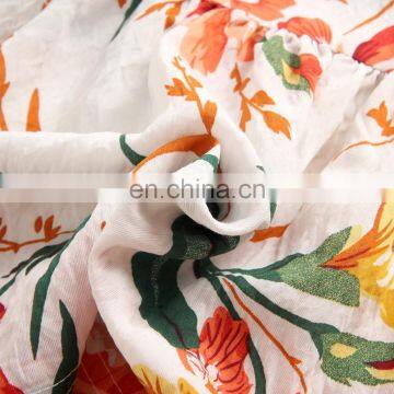 Girls Dress Autumn and Winter Female Treasure Children's Clothing Children's Spring Baby Skirt Floral Long Sleeve Europe