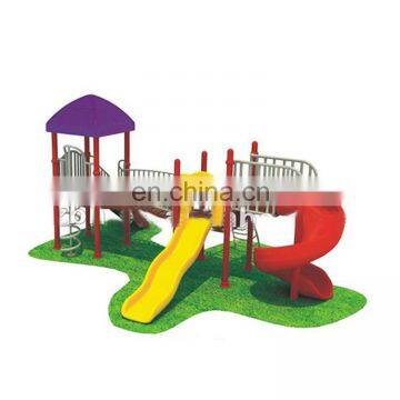 High Quality Outdoor Plastic Slide Play set For Kids BH 6502