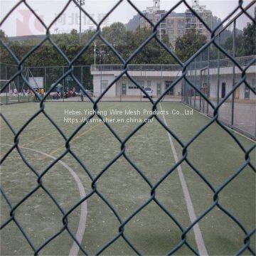 Galvanized or Pvc Coated Used Decorative Chain Link Fence for Sale photo-3