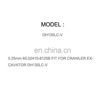 DIESEL ENGINE PARTS METAL CON-ROD 0.25mm 65.02410-6125B FIT FOR CRAWLER EXCAVATOR DH130LC-V