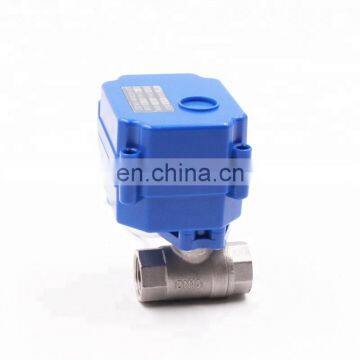 CWX 15N electric motorized ball valve of CR01 CR02 CR03 CR04 CR05 wiring control mode