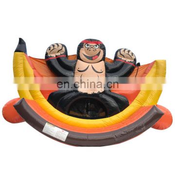 Inflatable Monkey Madness Kids Jumping Slide Castle Bouncer Game For Sale