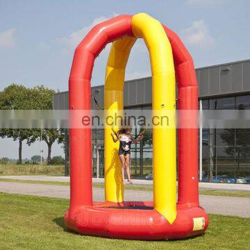 Professional Inflatable Kids Bungee Jumping Trampoline Bouncer For Sale photo-3