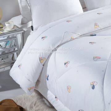 Winter High Quality Thickened Cashmere Quilt/ Australia Cashmere Quilt for Sale photo-3