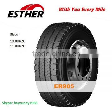 Mixed use All steel Raidal Truck Tyre 13R22.5 Drive position