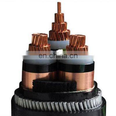 High voltage N2XSY Single core xlpe insulated and pvc sheathed Power Cable 33KV