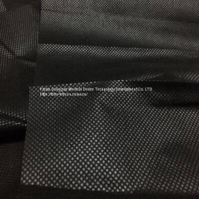 Black 80g Spunbonded Non-woven Fabric Door Width Can be Customized for Export photo-3