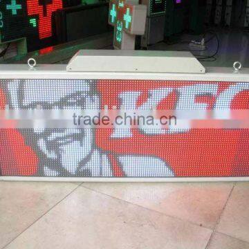 Double side full color LED display sign