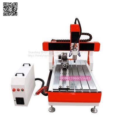 Desktop Mini Cnc Router 6090 4 Axis Mach3 Usb/DSP Control 6090 Cnc Milling Machine for Metal Wood Acrylic Jade 600x900mm Wood Router