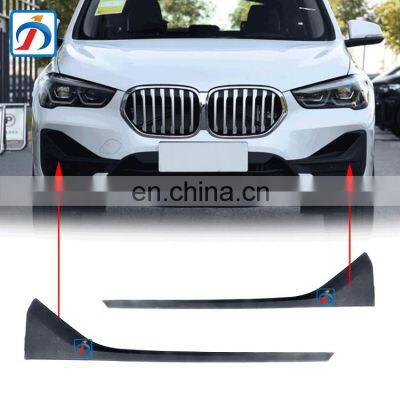 Black Silver X1 Series F48 F49 Front Bumper Chrome Trim for 51117954253