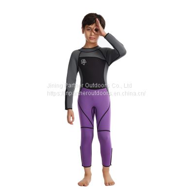 Quality 2.5MM kids boys swimming wetsuit